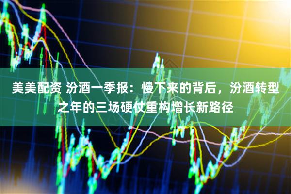 美美配资 汾酒一季报：慢下来的背后，汾酒转型之年的三场硬仗重构增长新路径