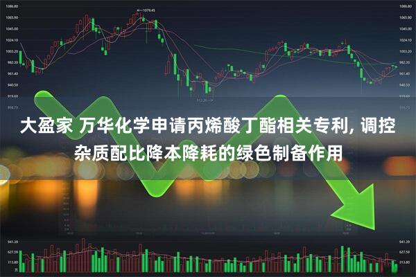 大盈家 万华化学申请丙烯酸丁酯相关专利, 调控杂质配比降本降耗的绿色制备作用