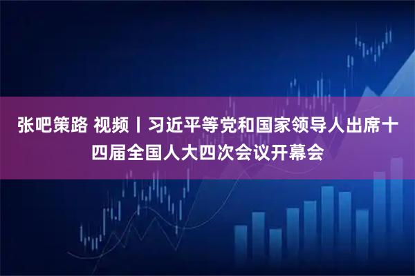 张吧策路 视频丨习近平等党和国家领导人出席十四届全国人大四次会议开幕会